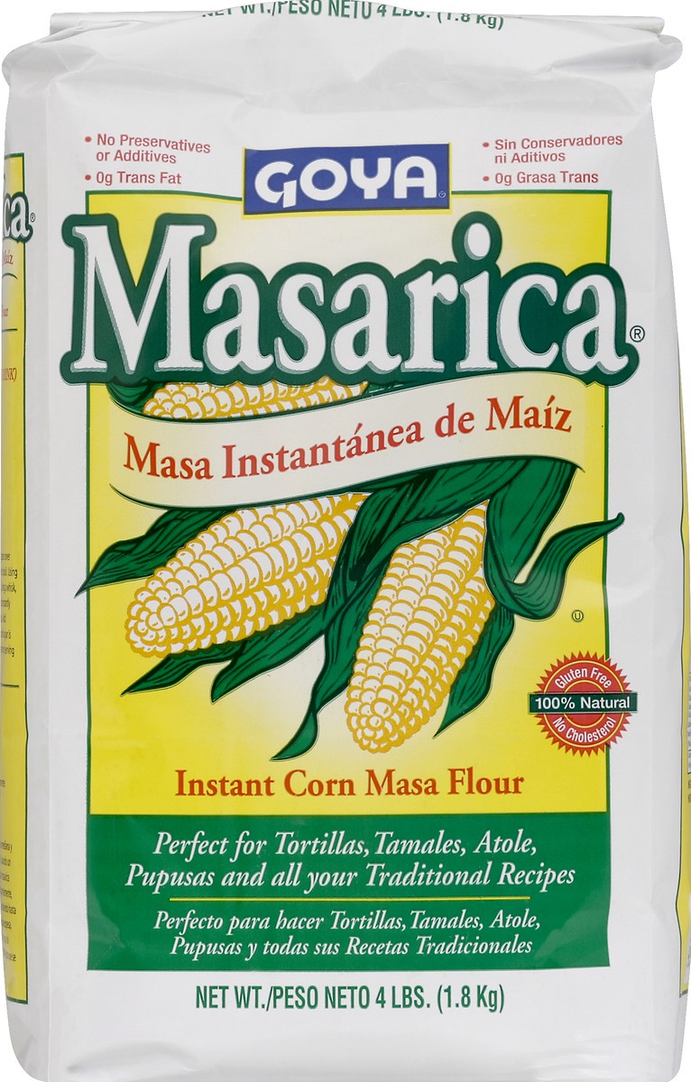 slide 1 of 8, Goya Corn Masa Flour 4 lb, 4 lb