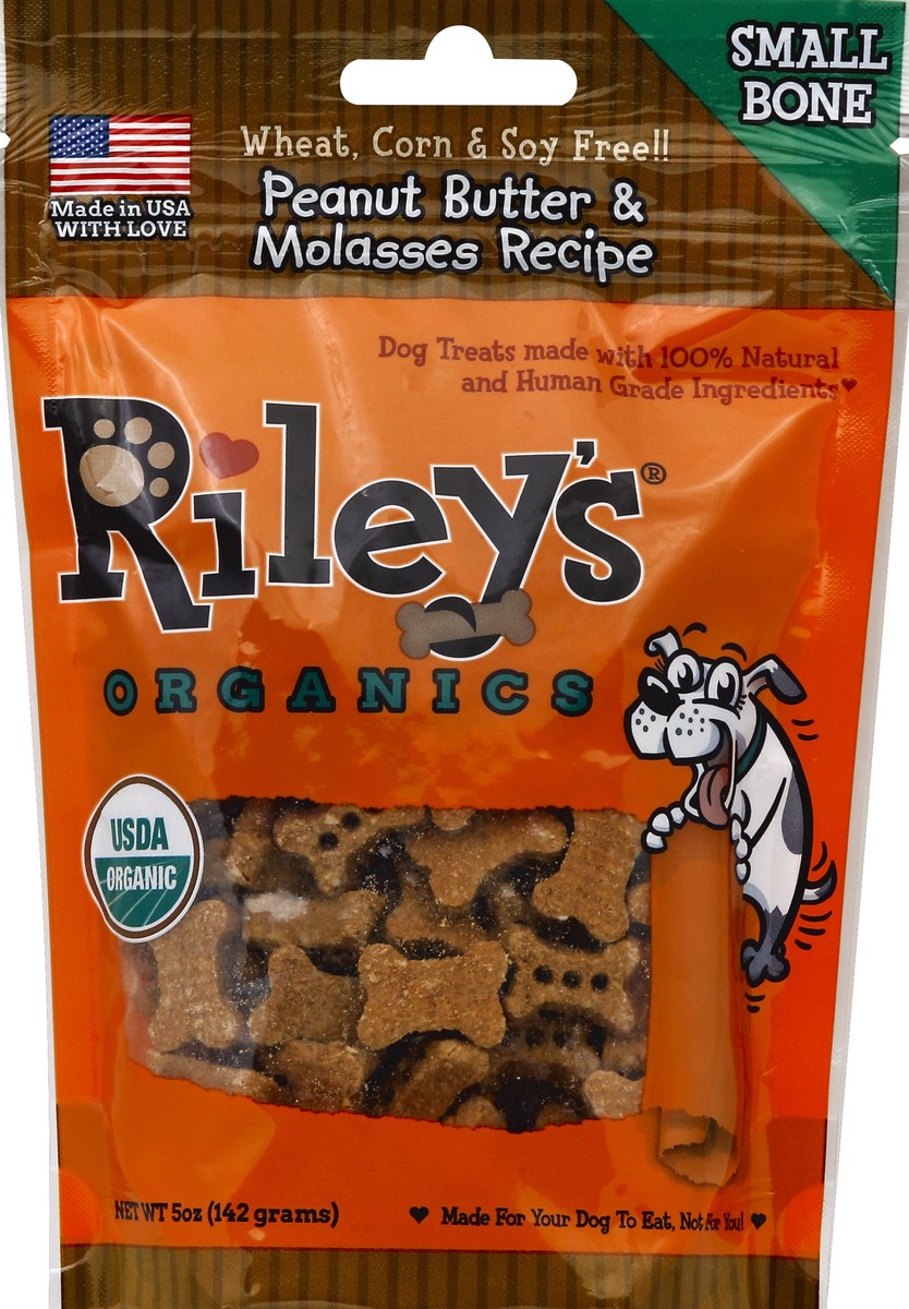 slide 1 of 1, Riley's Organics Dog Treats 5 oz, 5 oz