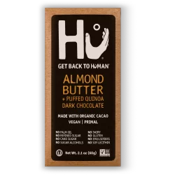 Hu® Almond Butter + Puffed Quinoa Chocolate Candy Bar
