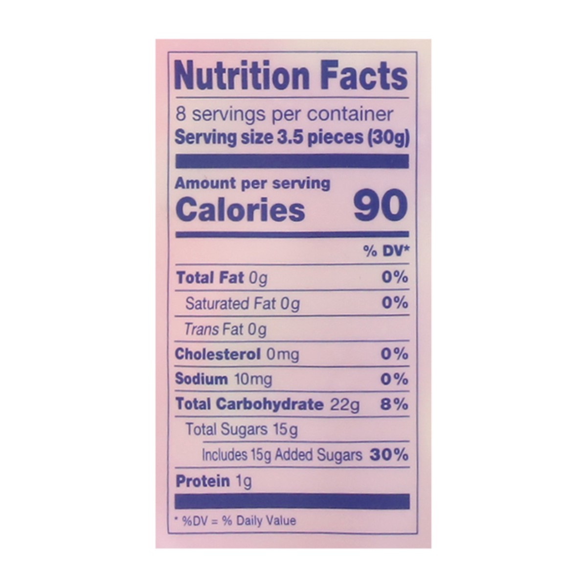 slide 4 of 11, Taylor Peach Rings, 8 oz