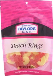 Taylor's Peach Rings 8 oz
