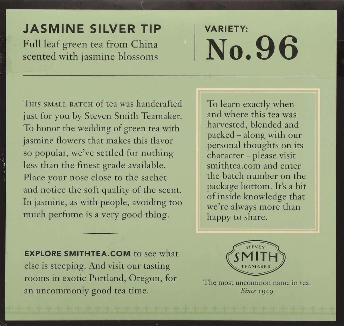 slide 5 of 14, Steven Smith Teamaker Jasmine Silver Tip Tea - 15 ct, 15 ct