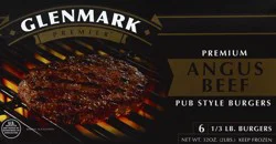 Glenmark Burger Angus Chuck - 32 Oz