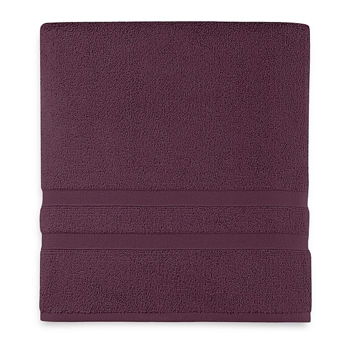 slide 1 of 3, Wamsutta Ultra Soft MICRO COTTON Bath Towel - Deep Purple, 1 ct