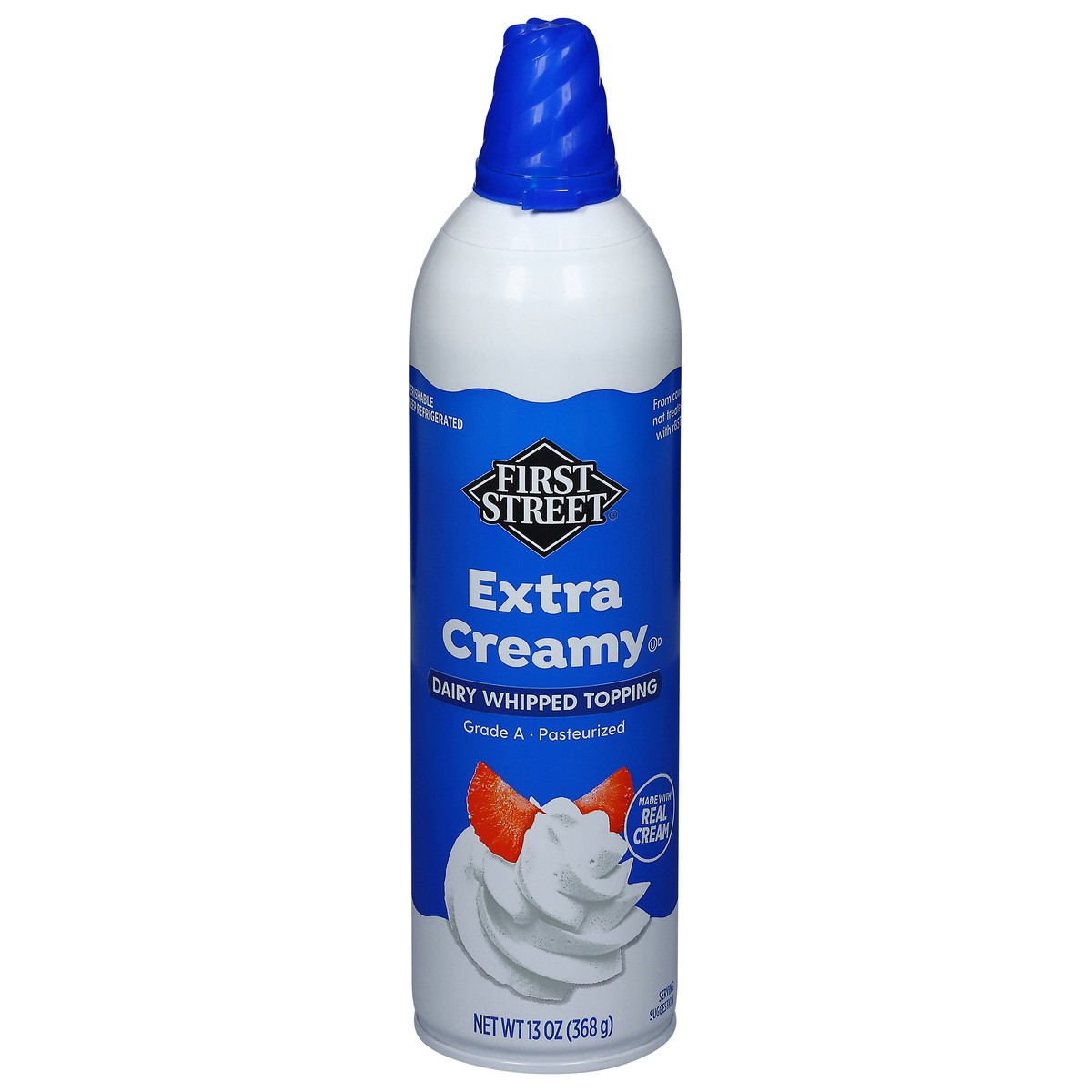 slide 3 of 14, First Street Extra Creamy Dairy Whipped Topping, 13 oz