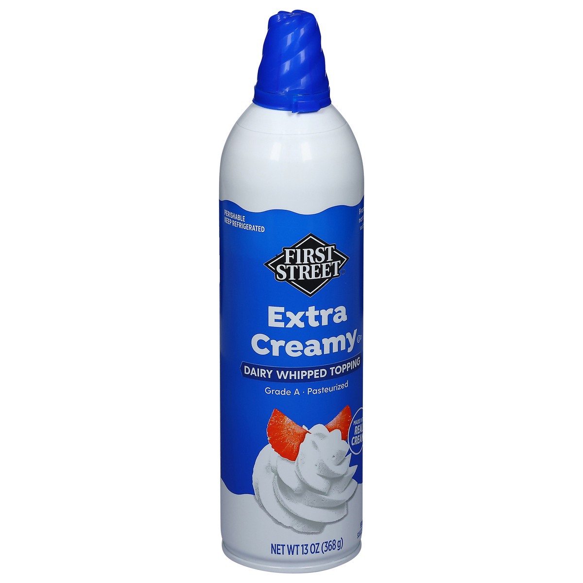 slide 7 of 14, First Street Extra Creamy Dairy Whipped Topping, 13 oz