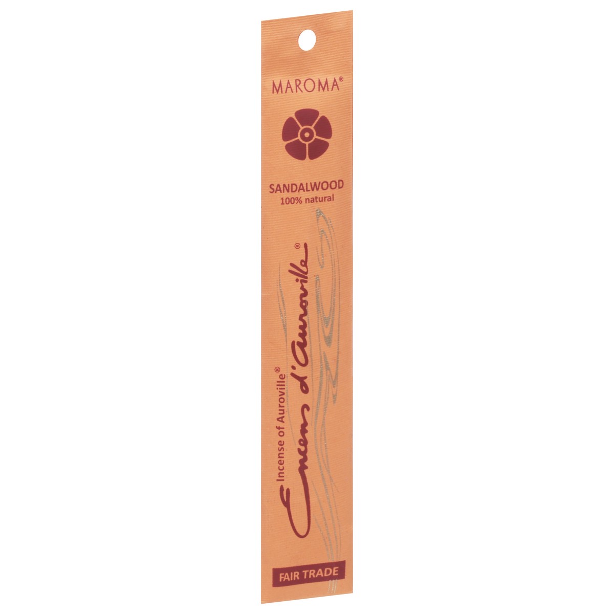 slide 2 of 9, Maroma Incense Of Auroville Sandalwood Incense Sticks, 10 ct