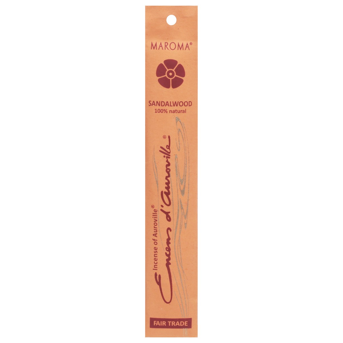 slide 1 of 9, Maroma Incense Of Auroville Sandalwood Incense Sticks, 10 ct