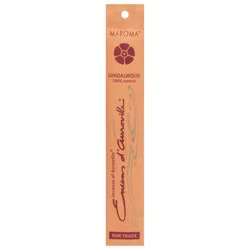 Maroma Incense Of Auroville Sandalwood Incense Sticks