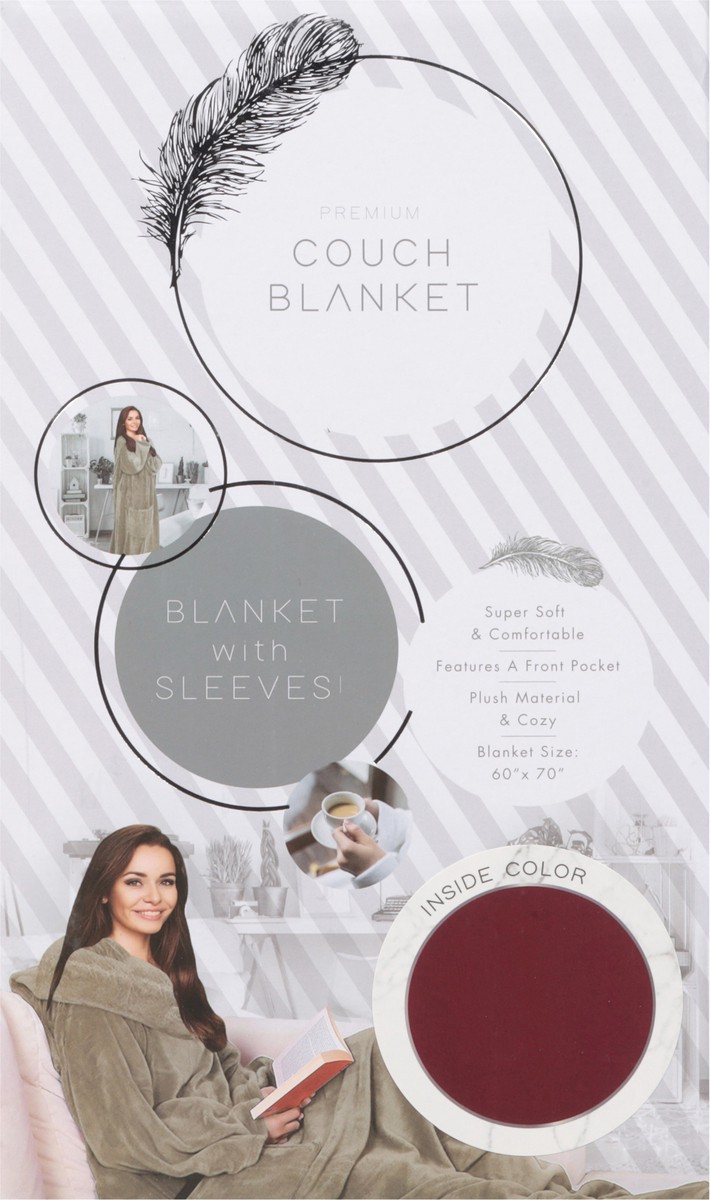 slide 6 of 13, Premium Couch Blanket, 1 ct