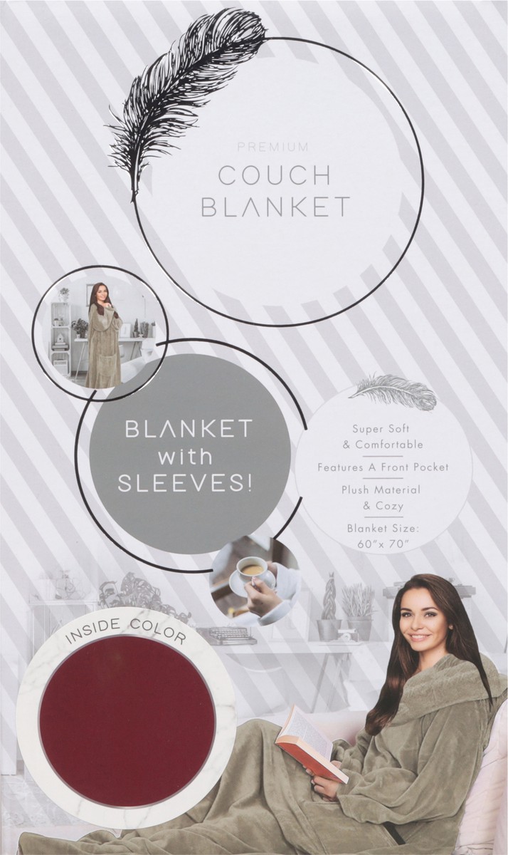 slide 8 of 13, Premium Couch Blanket, 1 ct