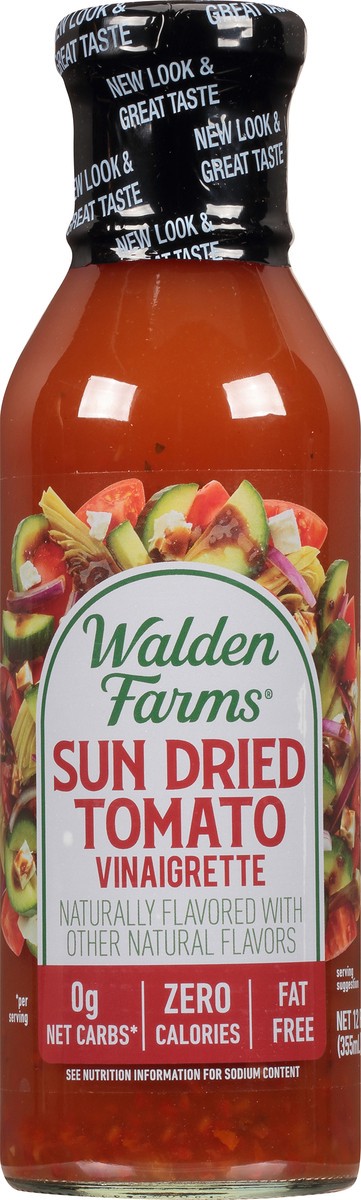 slide 1 of 12, Walden Farms Sundried Tomato Dressing, 12 fl oz