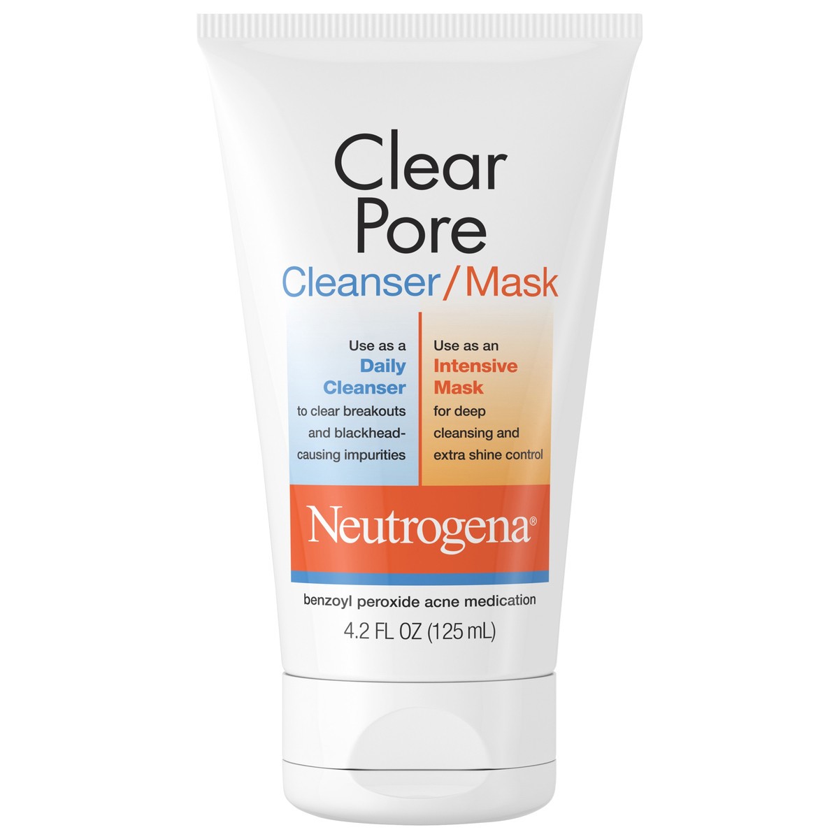 slide 1 of 7, Neutrogena Clear Pore Cleanser/Mask 4.2 oz, 4.2 fl oz