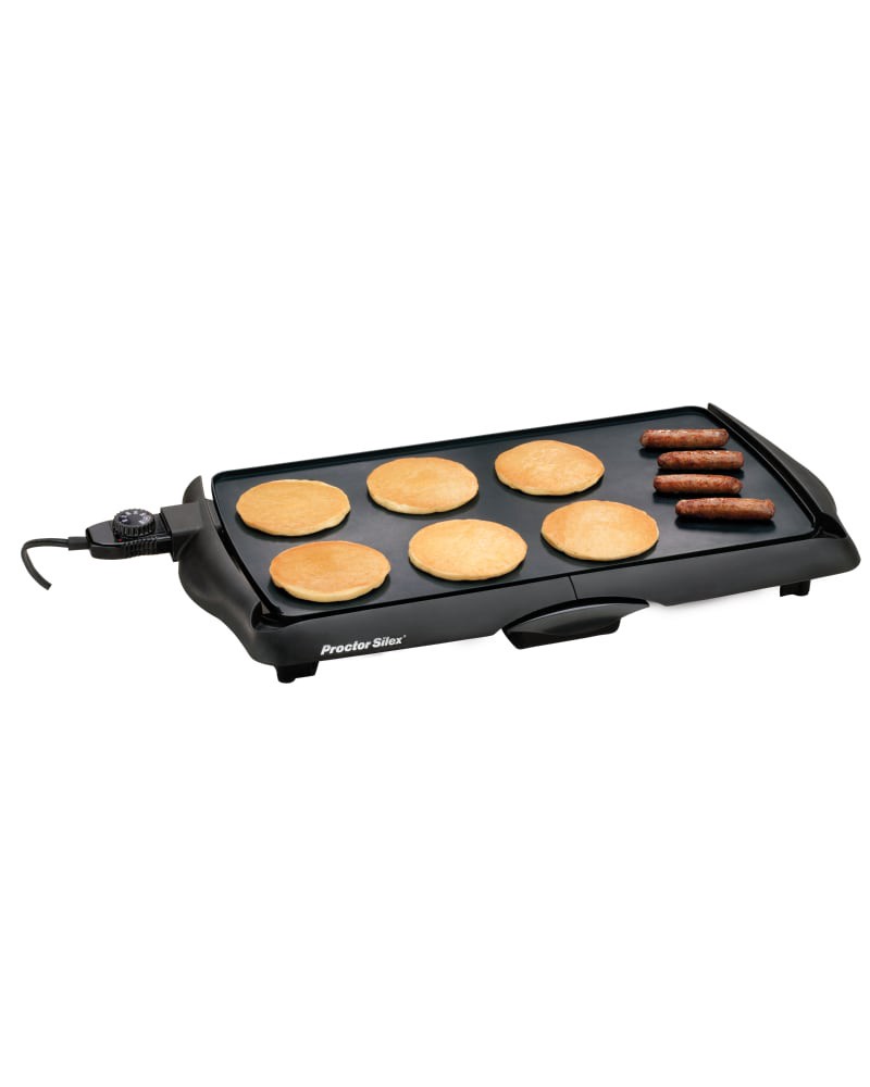 slide 1 of 4, Proctor Silex Electric Griddle, Nonstick, Family Size, 1 ct