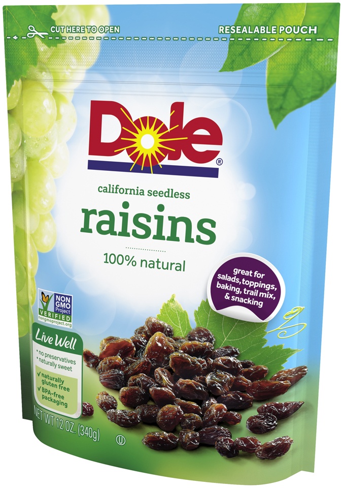 Dole California Seedless Raisins 12 oz Shipt