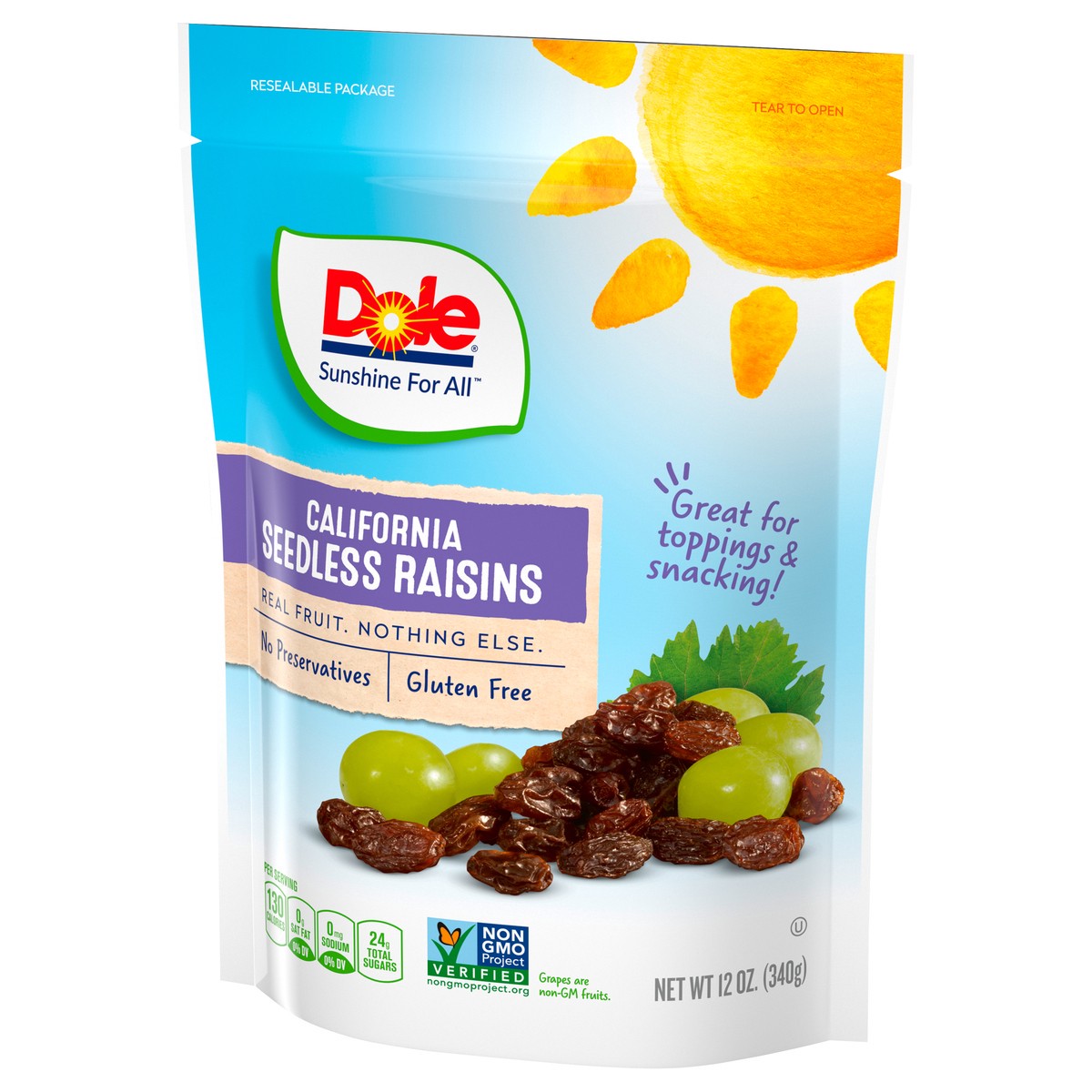 slide 4 of 11, Dole Raisins, 12 oz