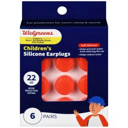 Walgreens Children's Silicone Earplugs