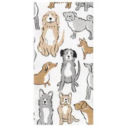 T-fal Print Pique Dual Kitchen Towel Puppy Dog Tails, 16 in x 26 in