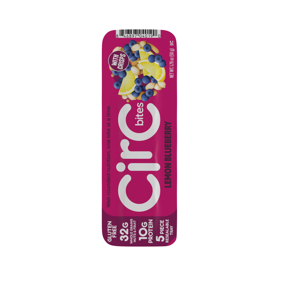 slide 3 of 3, Circ Bites Lemon Blueberry High Protein Energy Bar, 1.76 oz