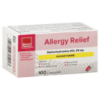 slide 1 of 1, Harris Teeter Allergy Relief Capsules, 100 ct