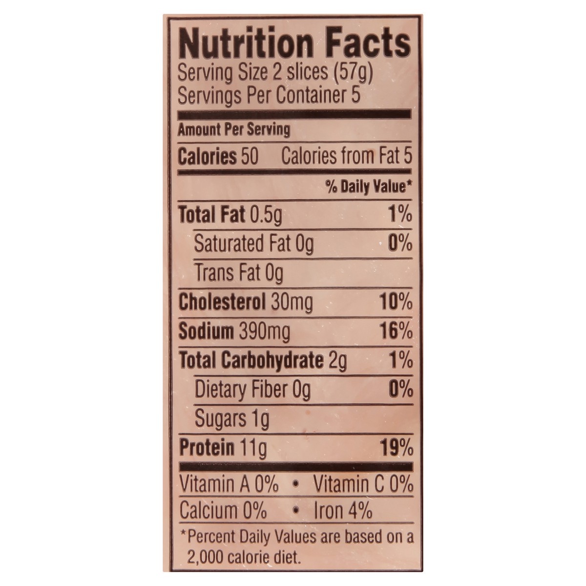 slide 5 of 8, Sara Lee Oven Roasted Low Sodium Turkey Breast Slices, 283.50 g