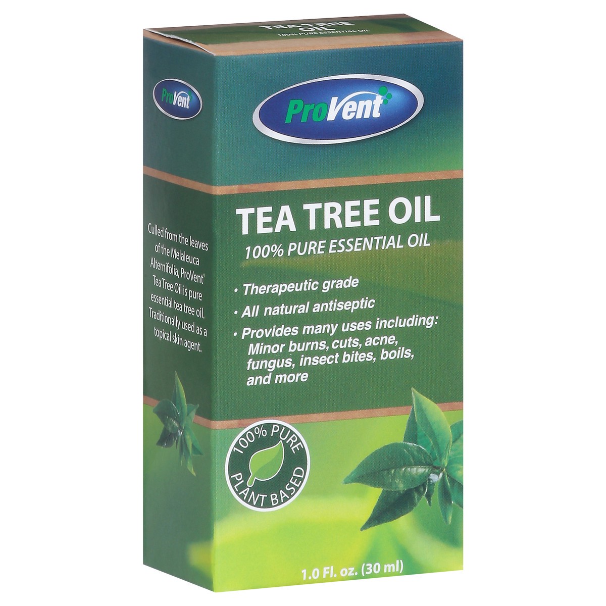 slide 7 of 9, ProVent Pure Essential Oil Tea Tree Oil 1.0 fl oz, 1 fl oz