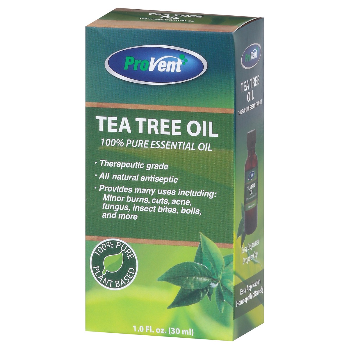 slide 9 of 9, ProVent Pure Essential Oil Tea Tree Oil 1.0 fl oz, 1 fl oz