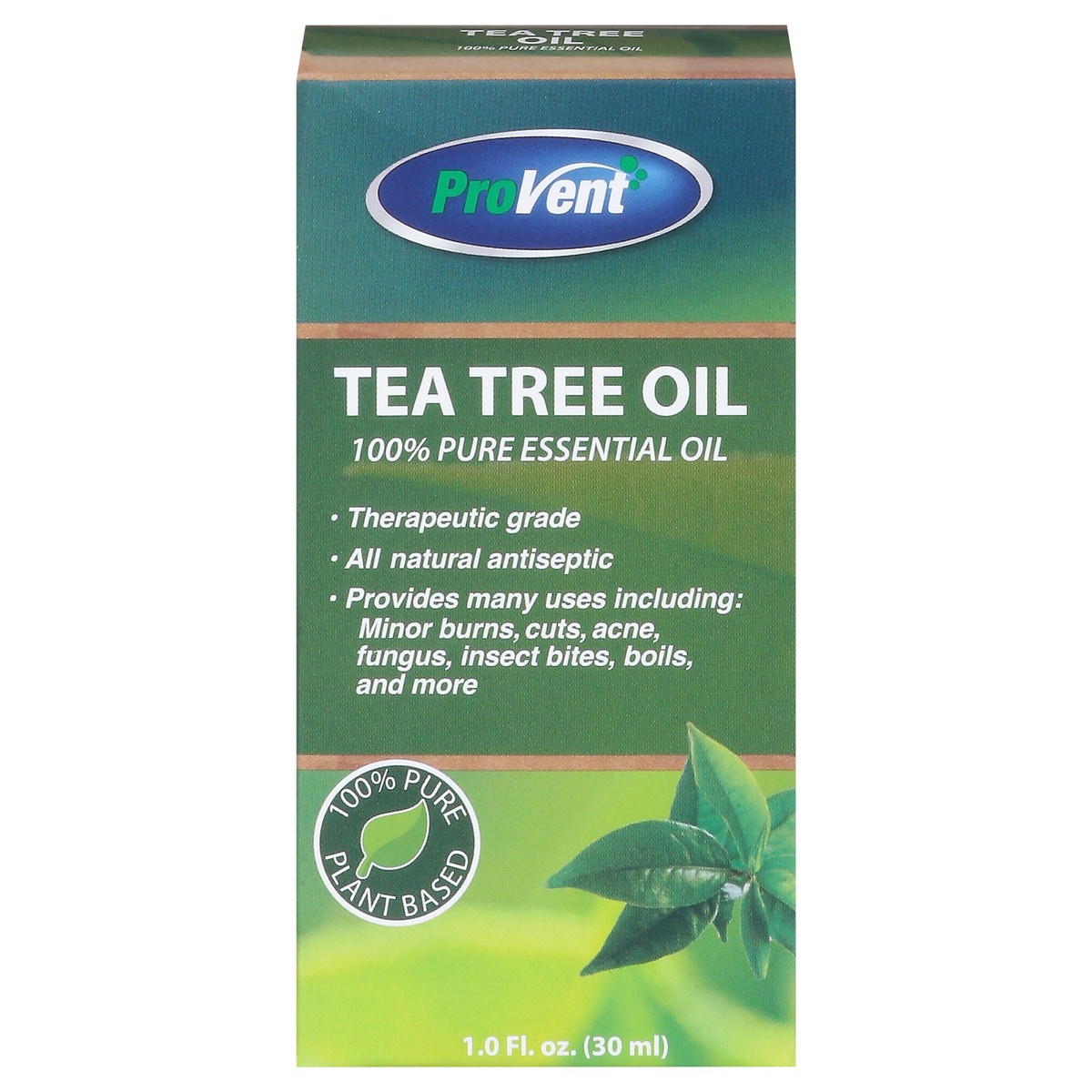 slide 1 of 9, ProVent Pure Essential Oil Tea Tree Oil 1.0 fl oz, 1 fl oz