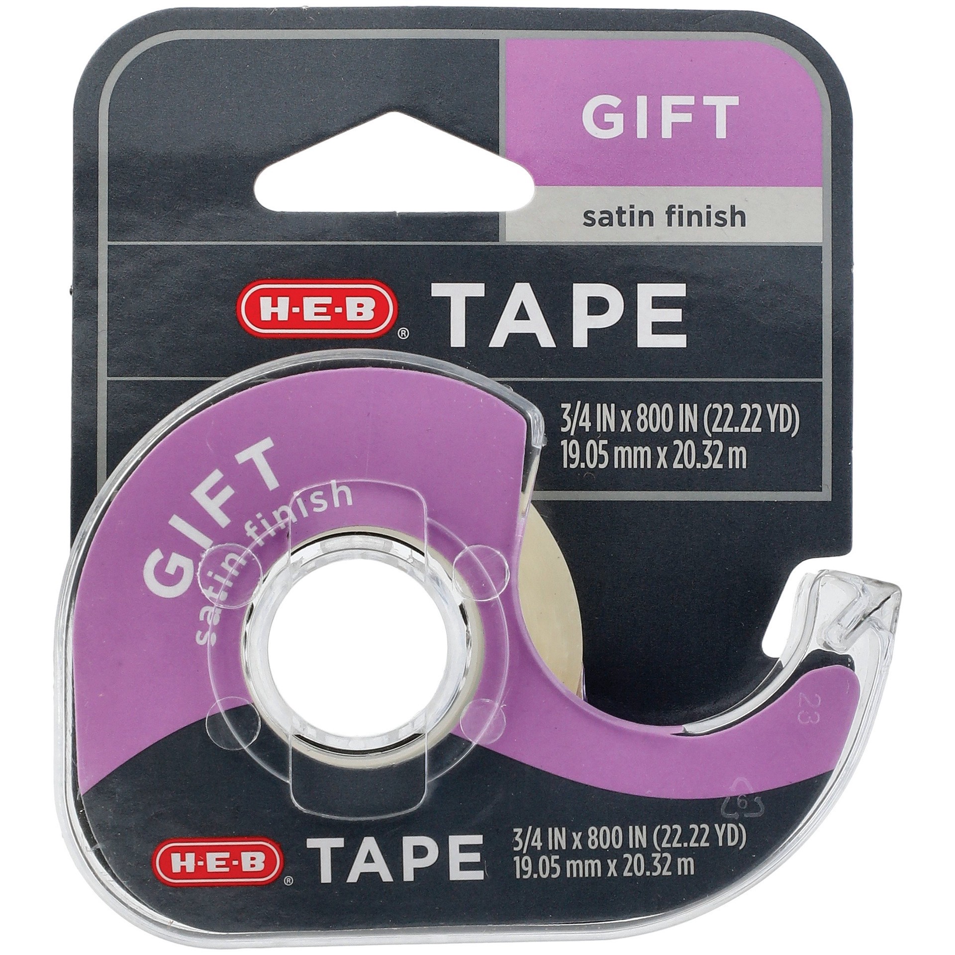 slide 1 of 1, H-E-B Gift Tape - Satin Finish, 1 ct