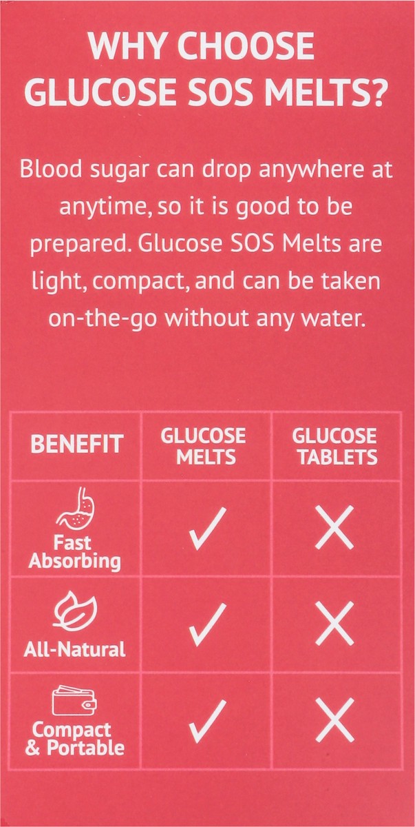 slide 13 of 14, Glucose SOS Cherry/Pineapple Glucose Melts 5 ea, 5 ct