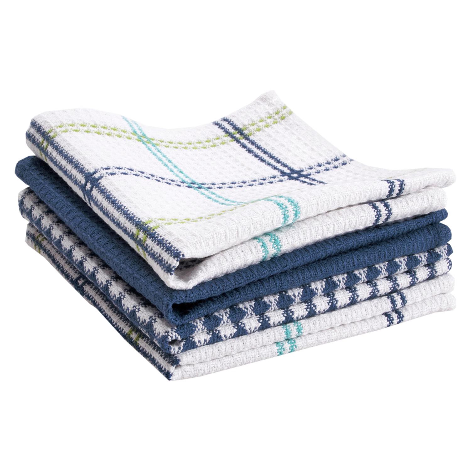 slide 1 of 1, T Fal 4pc Waffle Dish Cloth Cool, 12 In X 13 In, 4 ct