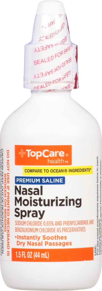 slide 5 of 12, Topcare Saline Nasal Spray, 1.5 oz