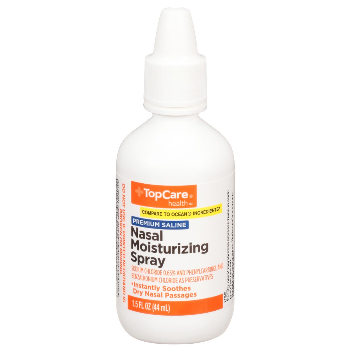 slide 1 of 12, Topcare Saline Nasal Spray, 1.5 oz