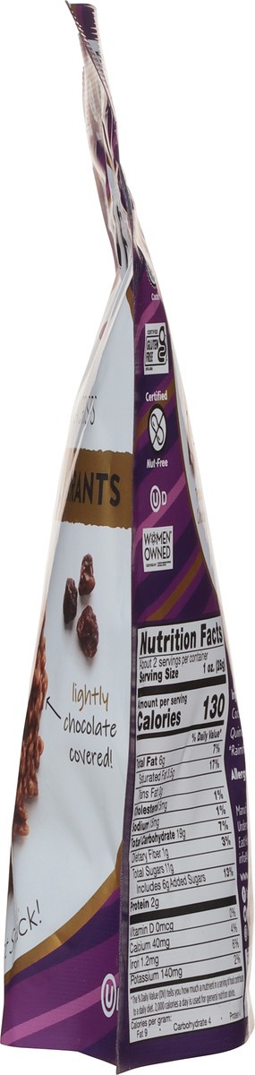 slide 11 of 14, Undercover Dark Chocolate + Currant Chocolate Quinoa Crisps 2.0 oz, 2 oz