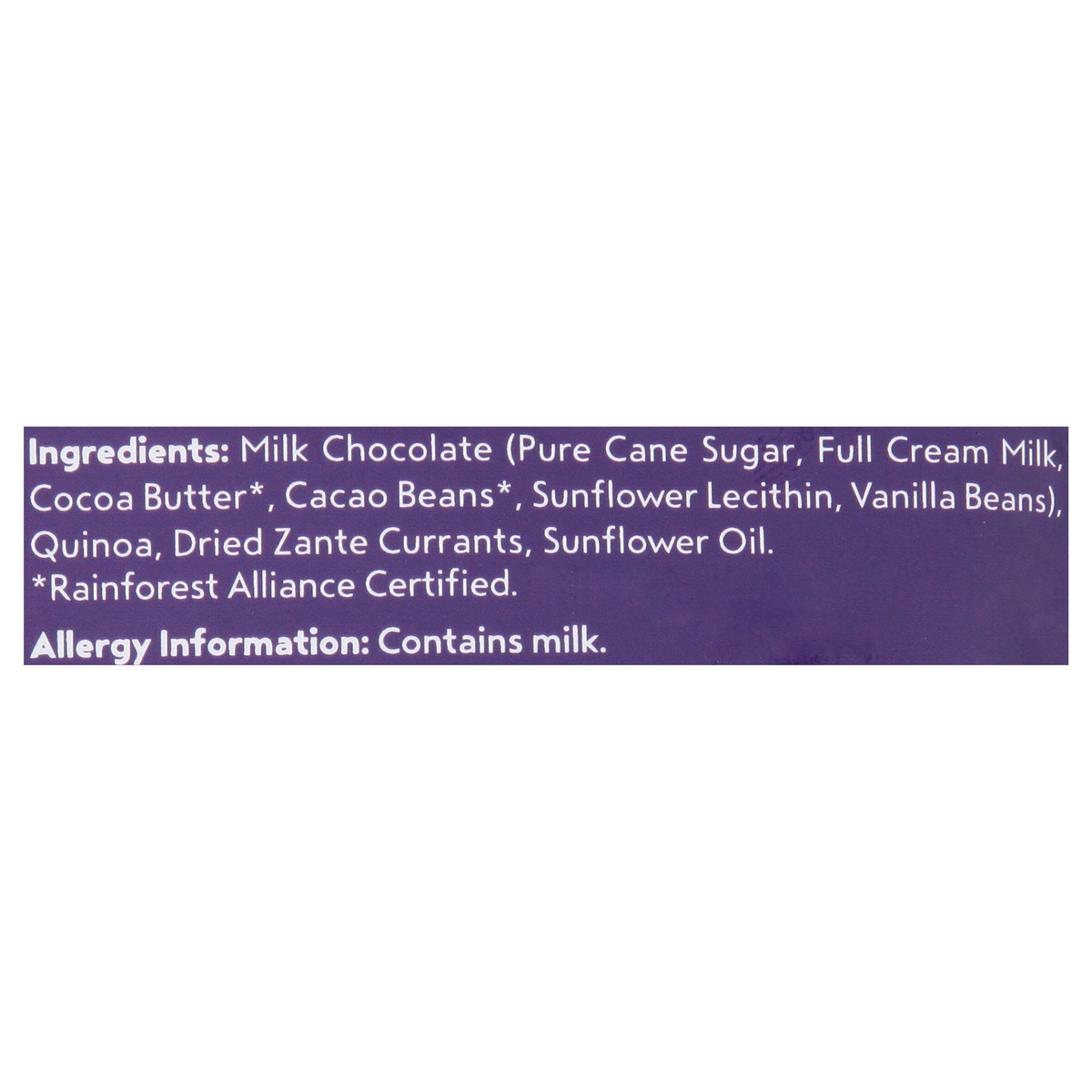 slide 9 of 14, Undercover Dark Chocolate + Currant Chocolate Quinoa Crisps 2.0 oz, 2 oz