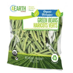 Green Beans, Organic 12 Oz