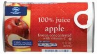 slide 1 of 1, Kroger Frozen Apple Juice Concentrate, 12 fl oz