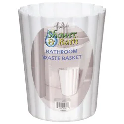 Royal Crest Shower & Bath Bathroom Waste Basket 1 Each