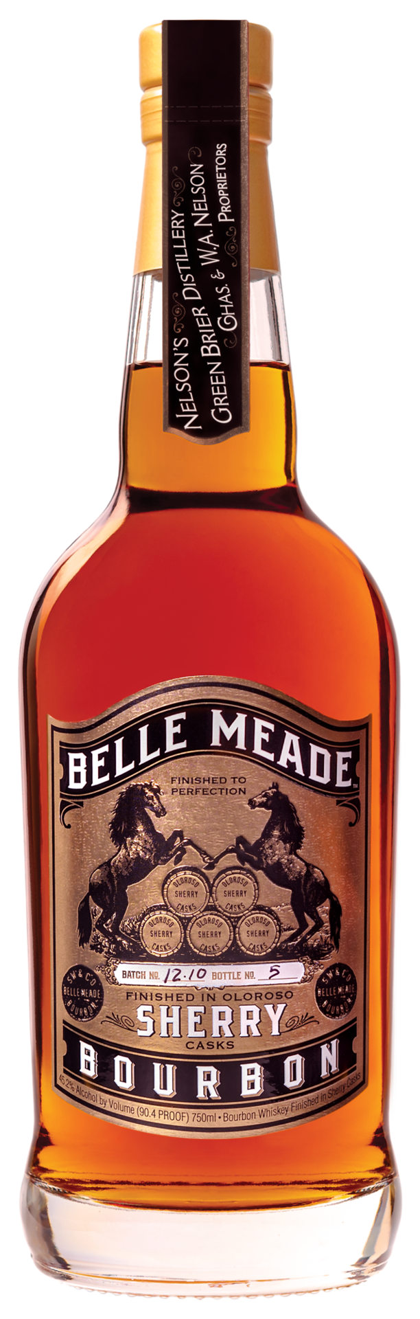 slide 1 of 1, Belle Meade Bourbon Sherry Cask Whiskey, 750 mL Bottle, 90.4 Proof, 25.36 fl oz