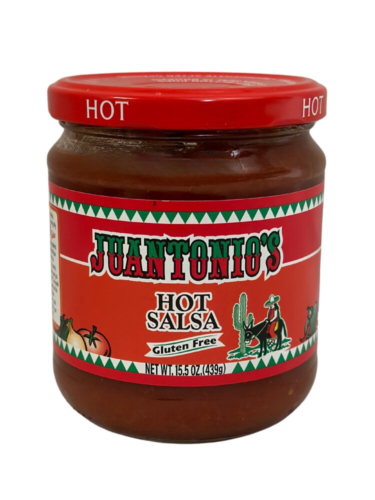 slide 1 of 5, Juantonio's Hot Salsa 15.5 oz, 15.5 oz