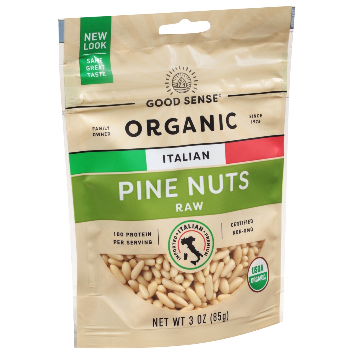 slide 9 of 13, Good Sense Organic Raw Italian Pine Nuts 3 oz, 3 oz