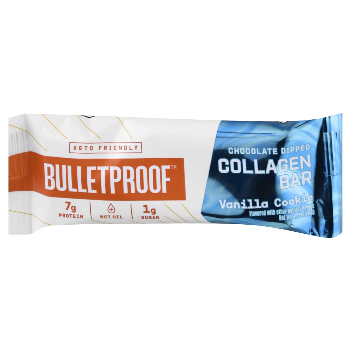 slide 1 of 9, Bulletproof Vanilla Cookie Collagen Bar 1.23 oz, 1.23 oz