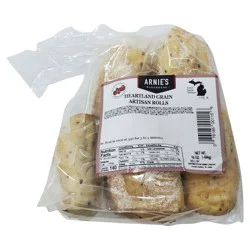 Arnie's Bakery Rolls, Country French Crack Wheat, 16 oz