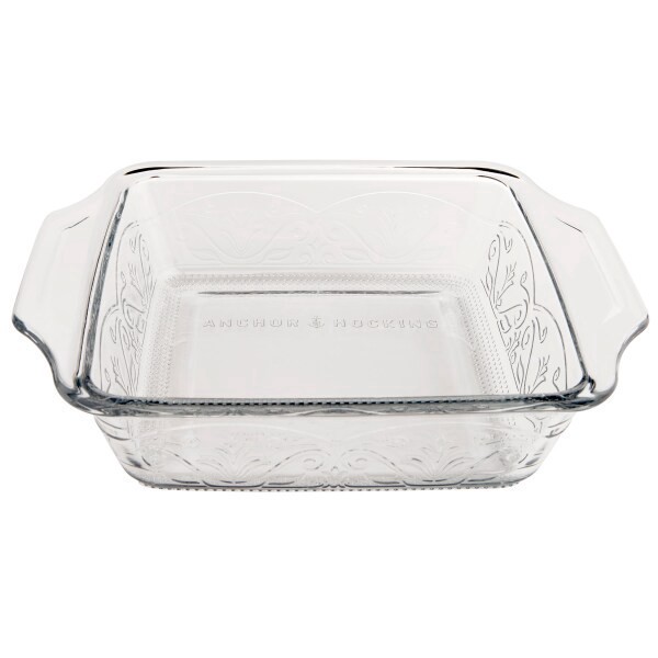 slide 5 of 17, Anchor Hocking Laurel 8'' Cake Dish Clear, 1 ct