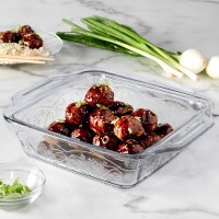 slide 17 of 17, Anchor Hocking Laurel 8'' Cake Dish Clear, 1 ct