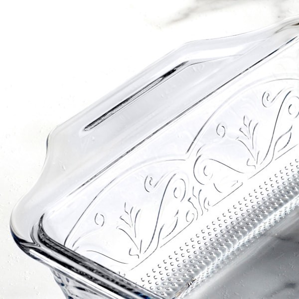 slide 9 of 17, Anchor Hocking Laurel 8'' Cake Dish Clear, 1 ct