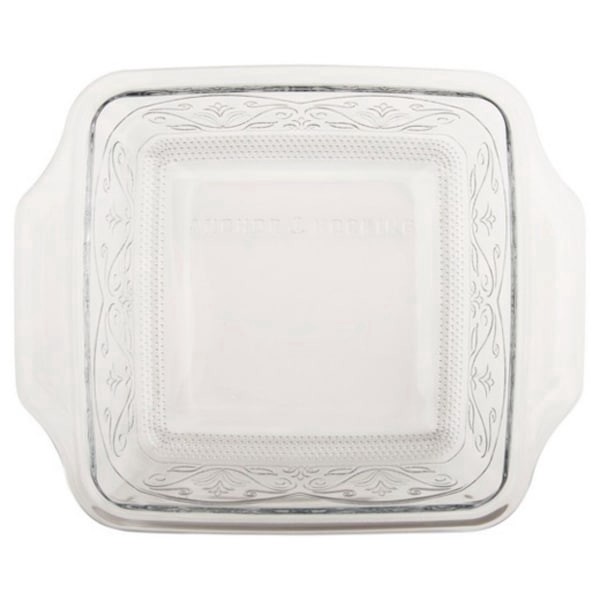 slide 12 of 17, Anchor Hocking Laurel 8'' Cake Dish Clear, 1 ct