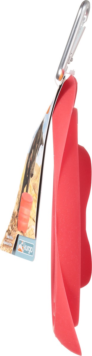 slide 8 of 11, Kurgo Collaps-a-Bowl Red Bowl 1 ea, 1 ea