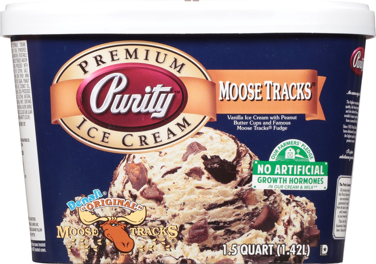 slide 6 of 9, Purity Moose Tracks Ice Cream, 1.5 qt