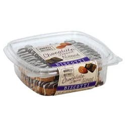 Market District Chocolate Dipped Biscotti - 8 oz